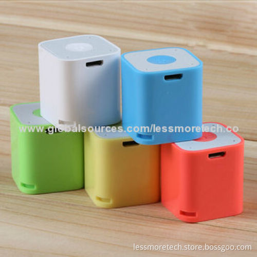Promotional Bluetooth Speakers, Thumb Size, Easy to Carry, 180mAh CapacityNew
